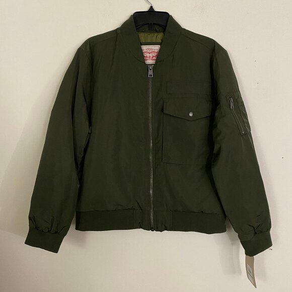 Levi's Flight Bomber Jacket L - Picture 6 of 15